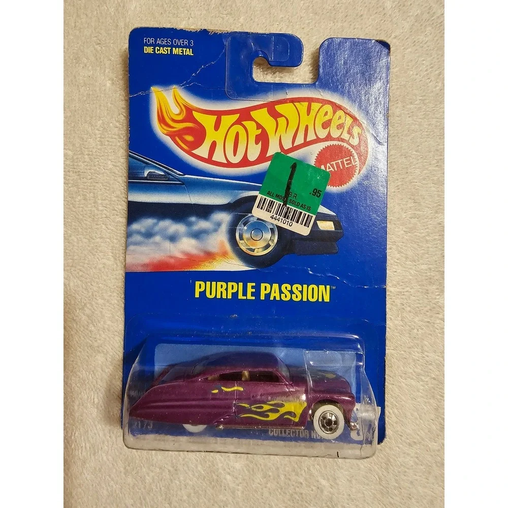 Hot Wheels‎ Purple Passion 1990s Diecast Car #87 Collector Number New